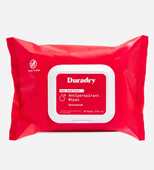 Duradry Deodorant Wipes